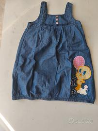 vestito jeans bimba Prenatal 