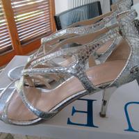 Sandali eleganti argentati Guess