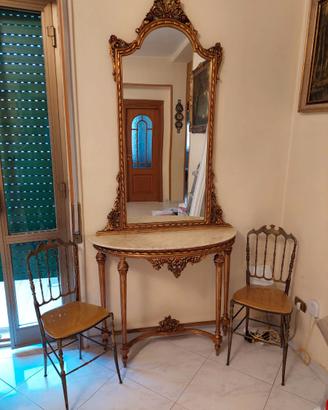 Elegante Set Ingresso Barocco Anni '70