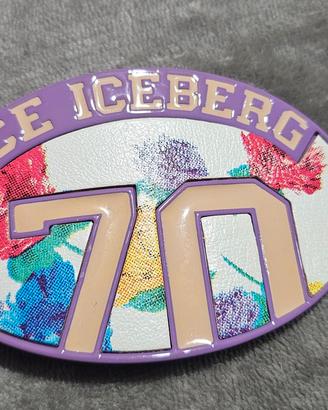 cintura in vera pelle ICEBERG