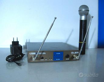 Radiomicrofono professionale LEM L2000SD