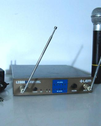 Radiomicrofono professionale LEM L2000SD