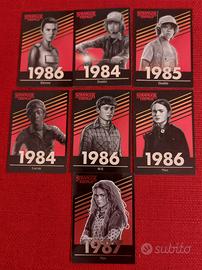 7 cards(carte)Stranger Things