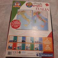 Puzzle geografico ITALIA