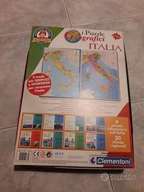 Puzzle geografico ITALIA