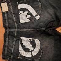 Pantalone Jeans Ecko Nero