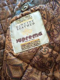 giubbotto uomo in pelle invernale 