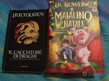 Libri di J. R. R. Tolkien e J. K. Rowling