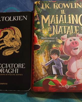 Libri di J. R. R. Tolkien e J. K. Rowling