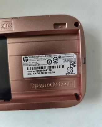 HP Sprocket Photo Printer – NUOVA mai usata – Stam