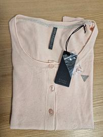 guess cardigan color salmone 