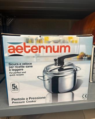 Pentola a pressione Aeternum 5 litri (nuova)