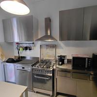 cucina completa in acciaio inox "freestanding"