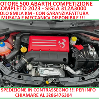 MOTORE ABARTH 595 312A3000 8MILA KM GARANTITO 2023