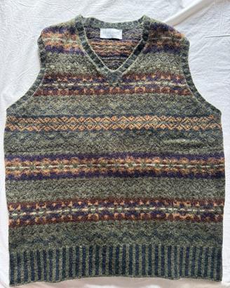 Gilet lana made in Scotland