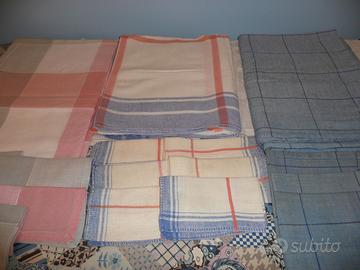 10 tovaglie da tavola corredo del 1970