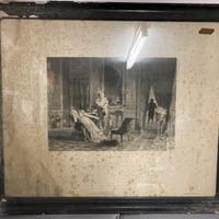 Stampa che raffigura Napoleano, XIX secolo.