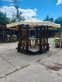 gazebo in legno