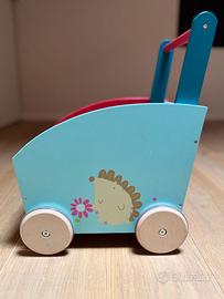 Girello Bambino, Primi Passi Legno - labebe