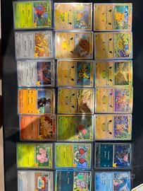 Lotto 33 Carte Pokémon 30° Anniversario ITA