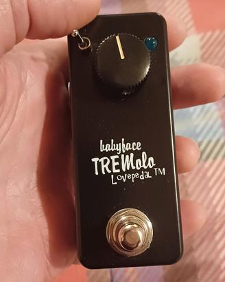 Mini Pedale tremolo Lovepedal Babyface true bypass