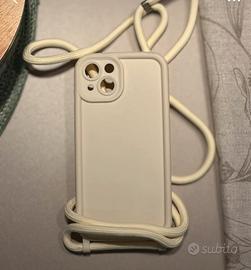 Cover con laccio iPhone 13 tracolla