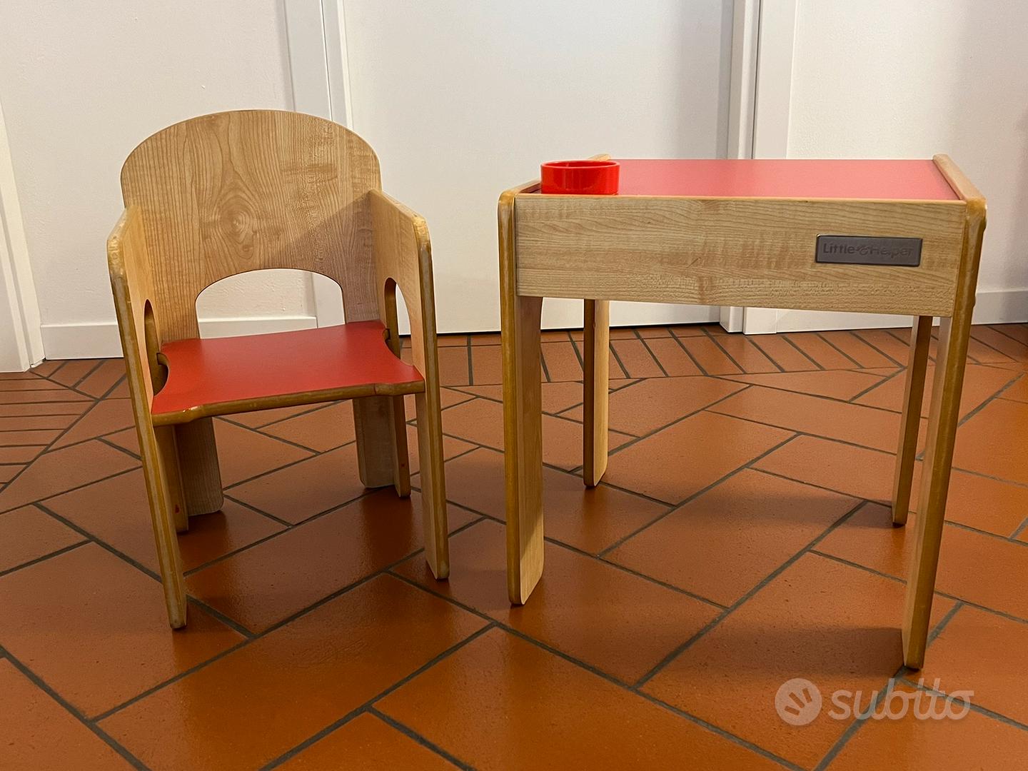 Tavolino con sedia per bambini piccoli - Tutto per i bambini In vendita a  Brescia