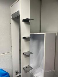 isola reggi specchi da parrucchiere 