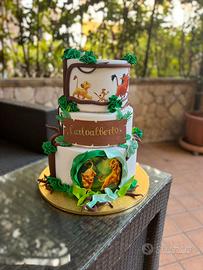 Torta scenografica Re Leone 113