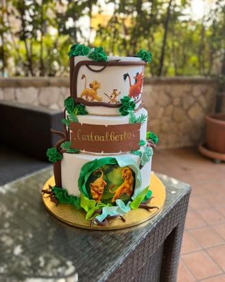 Torta scenografica Re Leone 113