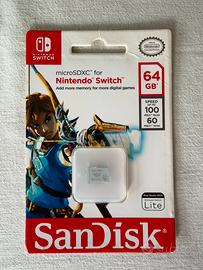 Micro SD 64 Gb per nintendo switch