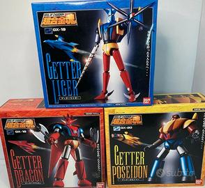 Getter Robot G Soul of Chogokin GX-18,19,20 Bandai