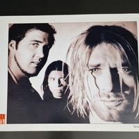 f Nirvana e Radiohead,  foto inserto della rivista