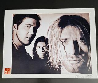 f Nirvana e Radiohead,  foto inserto della rivista