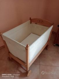 Culla a sacco in legno (artigianale)