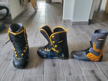 scarponi vans snowboard 