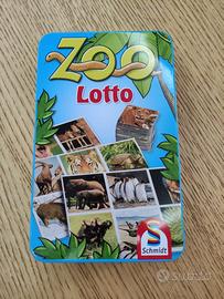 Gioco di società tombola degli animali Zoo Lotto