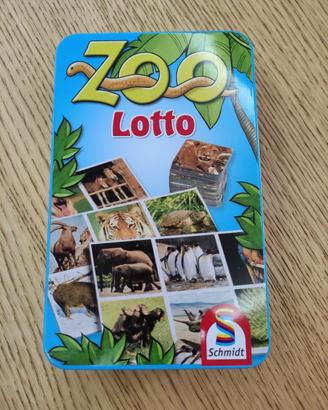 Gioco di società tombola degli animali Zoo Lotto
