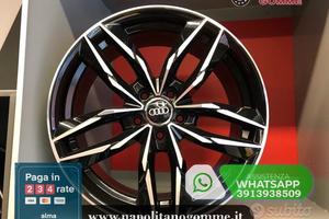 Audi Rs6 18 pollici A3 A4 A5 A6 Q2 Q3 Q5 8p 8v sed