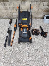 attrezzi da giardino worx 