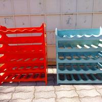 Porta bottiglie in plastica (Cantinetta)