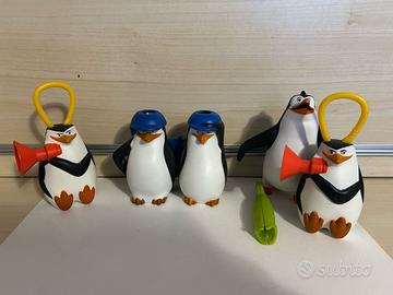 Lotto Giocattoli personaggi Pinguini di Madagascar