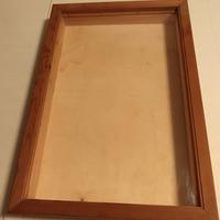 Vetrinetta espositore porta oggetti bacheca da tav