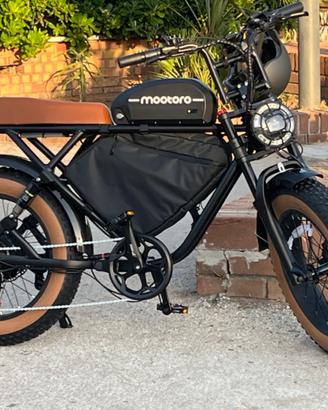 E-BIKE Mootoro R1 1000W  Cafe Race - TRATTABILE