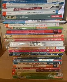 Libri usati scuola scienze umane sez A