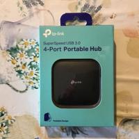 Tp-Link UH400 - Hub portatile con 4 porte USB 3.0