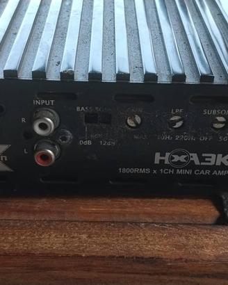 AMPLIFICATORE AUTO EXCURSION 3000W RMS
