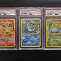 Trio Gran Festa Psa 10 ITA Charizard 4/102 Blastoi