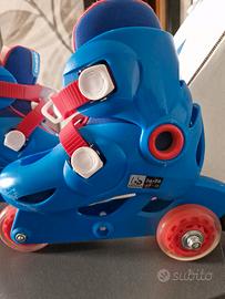 pattini in linea n 26-28 più protezioni 