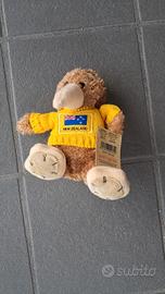 Peluche Kiwi New Zealand vintage con maglioncino